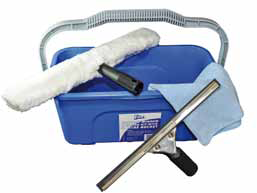 Edco Economy Window Cleaning Kit 4 Piece including 12L Bucket